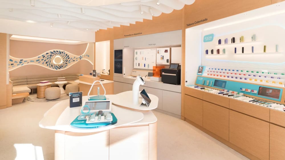 Disseny, tecnologia i experiències: així és la nova Boutique 2.0 de IQOS a Saragossa