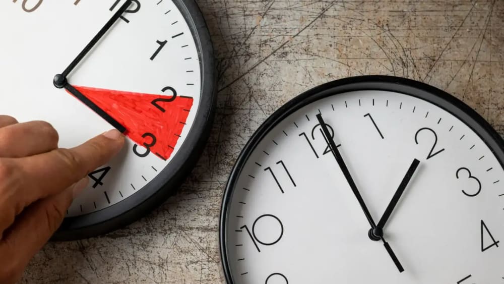 Canvi d'hora: a quina hora cal endarrerir el rellotge en t0da Espanya?