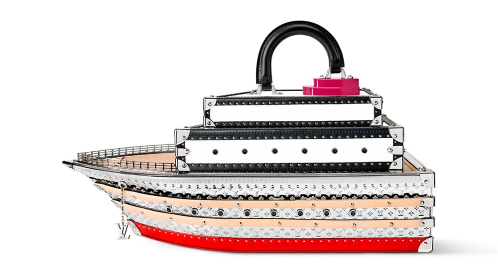 Amb forma de vaixell i inspirat en la seva icònica botiga: el joier més car de Louis Vuitton