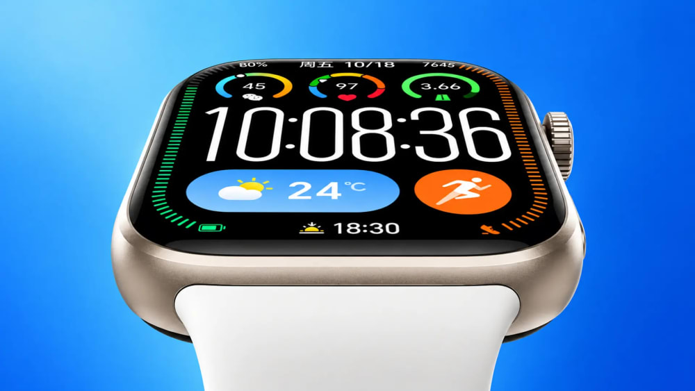 Sembla l'Apple Watch, però és Android i costa 55 euros, i no d'una marca qualsevol