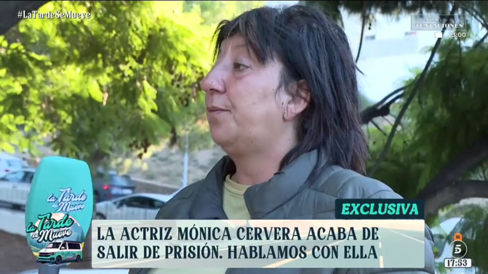 L'actriu Mónica Cervera surt de presó: "No és grat estar en un lloc així"