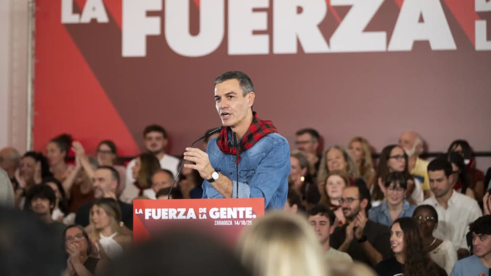 Sánchez promet "quatre anys més" de "avanços" enfront de la "carta de defunció de l'Estat de benestar" de #PP i Vox