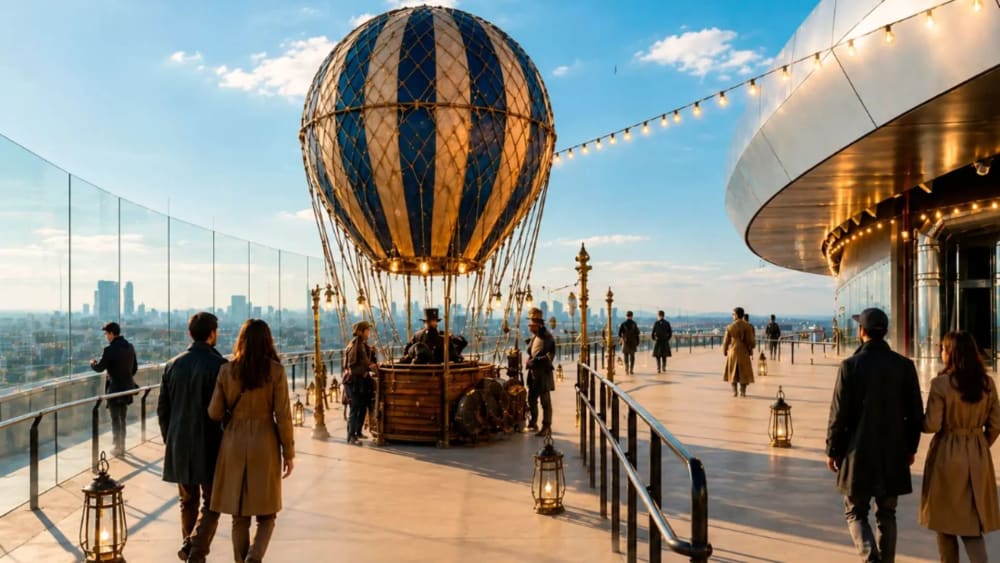 El Bernabéu estrenarà el Skywalk 360° amb una funció inèdita del Circ del Sol i vistes úniques