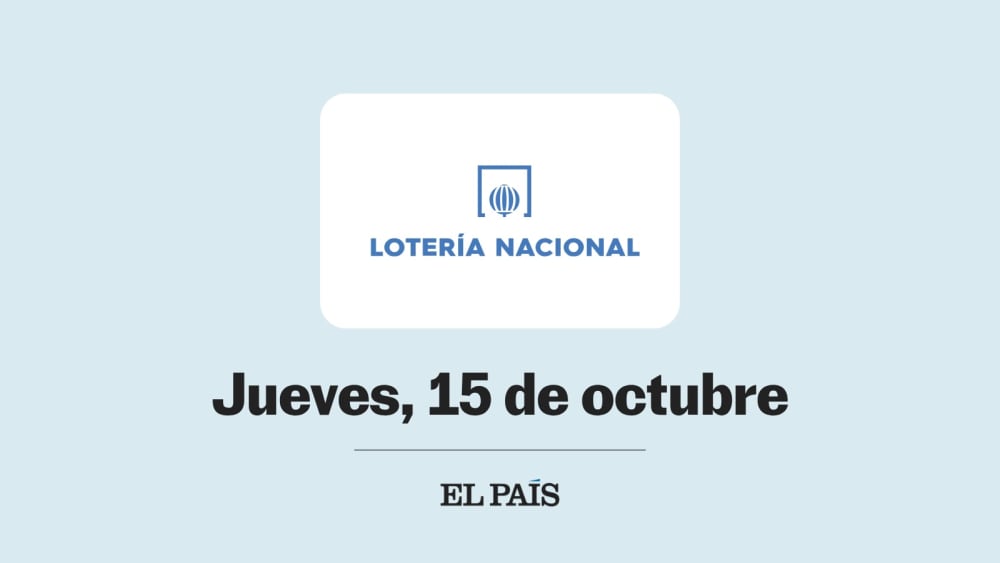 Loteria Nacional: comprovar sorteig del dijous 15 d'octubre