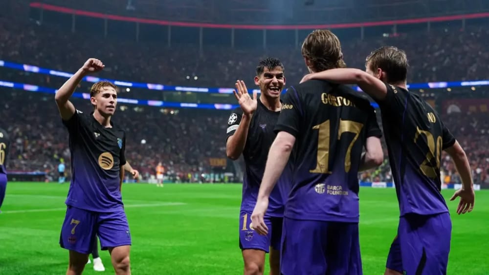 La increïble projecció golejadora de la piconadora del Barça