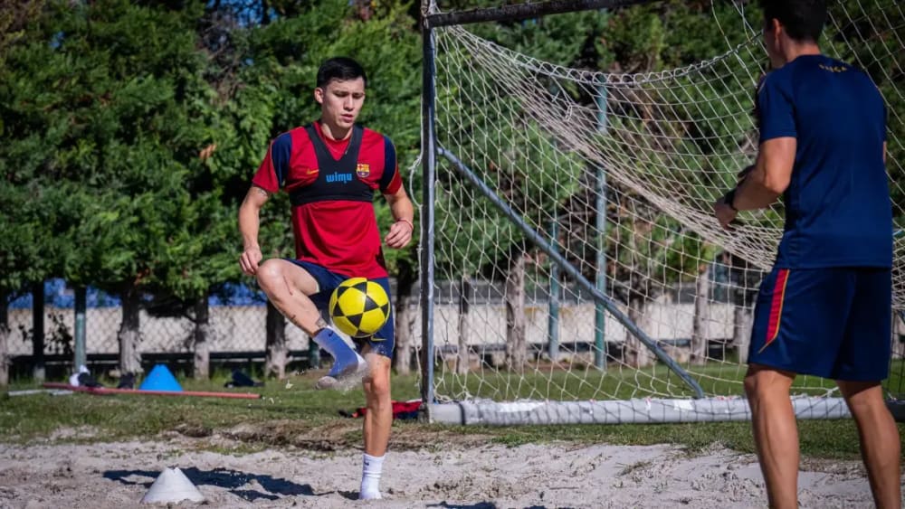 Pas important en la recuperació de Luciano Gauna