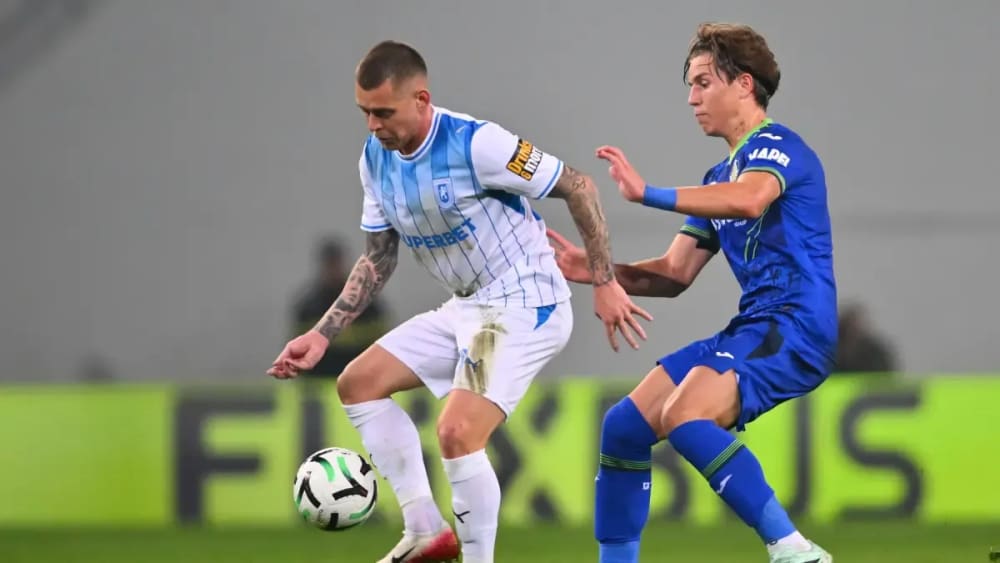 1-1: El Getafe esgarrapa un punt en la seva estrena davant el Universitatea Craiova