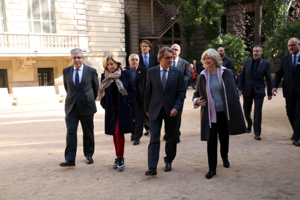 ERC, Mas i la CUP celebren l’amnistia del Tribunal de Comptes i n’exigeixen l’aplicació integral
