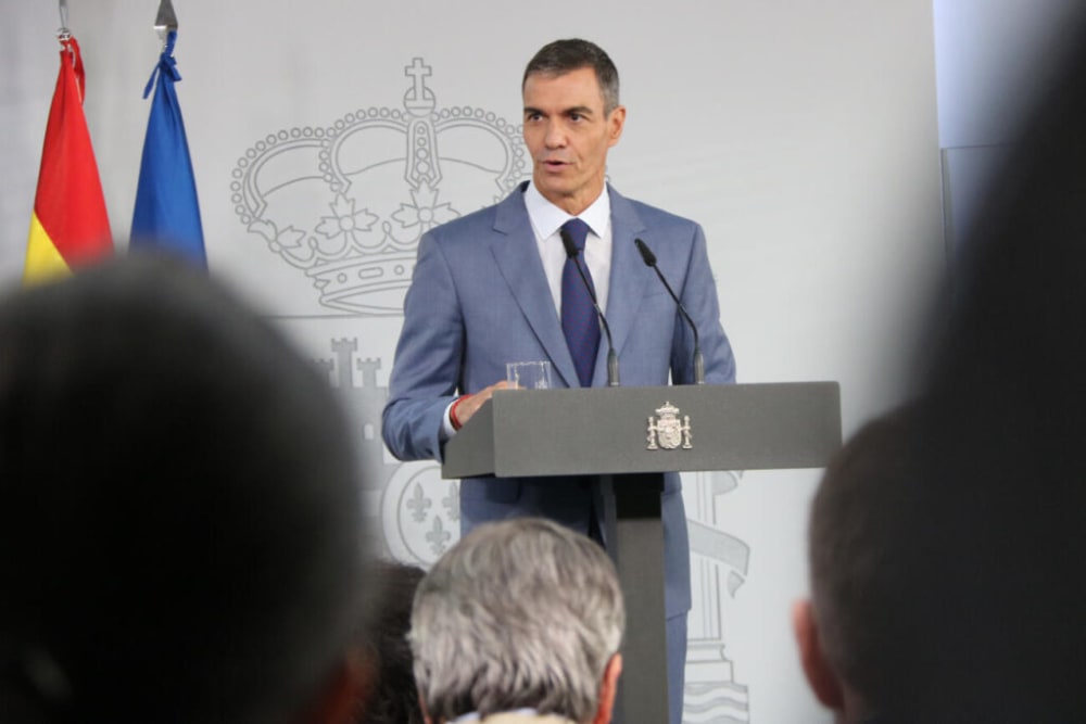 La JEC obre un expedient a Pedro Sánchez per haver fet campanya electoral a la Moncloa