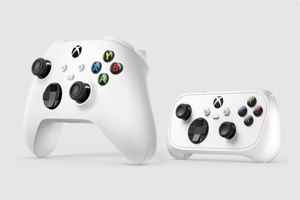 El nou comandament compacte Xbox Nano de Microsoft.