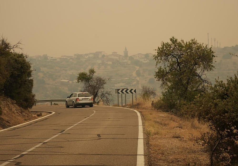 Madrid repara més de 130 quilòmetres de carreteres afectades per l'incendi de la Serra Oest