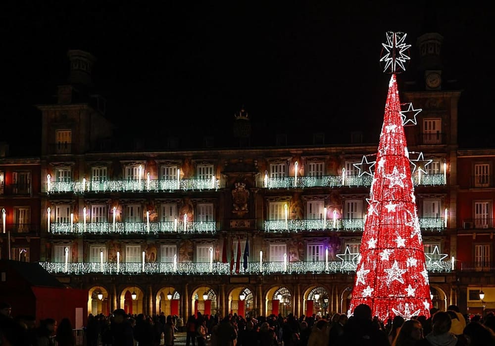 Madrid tindrà per primera vegada un gran arbre de Nadal en Cibeles