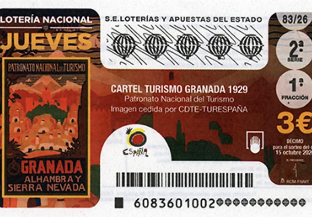 Llista de premis de Loteria Nacional del dijous 15 d'octubre