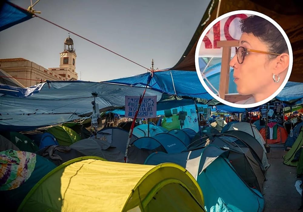 Pregunten als acampats en Sol a què es dediquen i la majoria respon el mateix: «M'ho poseu molt difícil»