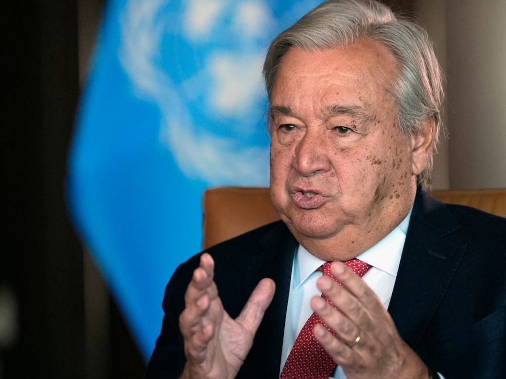 Com el cap d'Anton Antonio Guterres prova els límits de la diplomàcia tranquil·la.