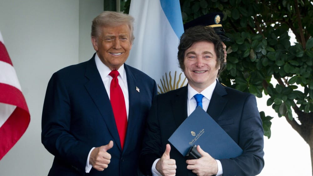 Milei, 'em desitjo que Trump surti reforçat per les eleccions de midterm'