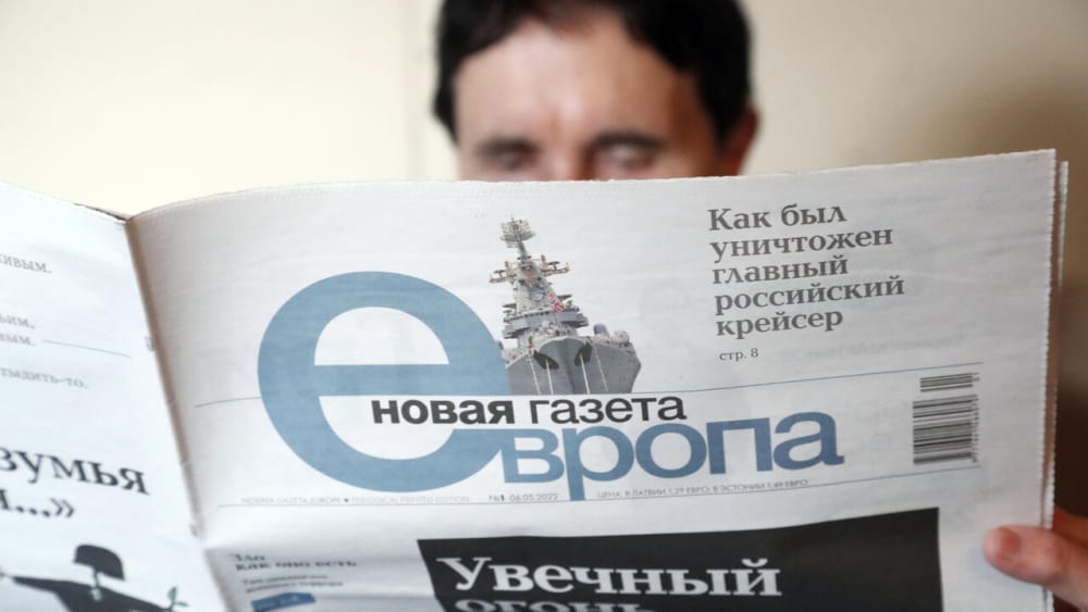 Mèdia, alliberat després de l'interrogatori el director de Novaya Gazeta, Sokolov