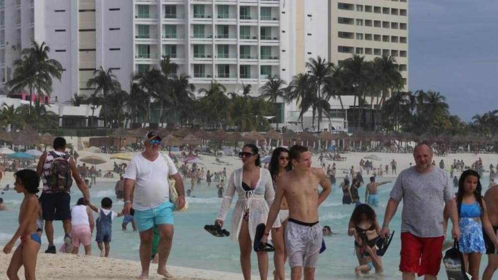 Mèxic, turistes internacionals augmenten del 3,9% entre gener i agost