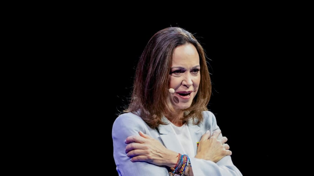 Machado denuncia, 'exclosa pels negociats sobre el futur de Veneçuela'