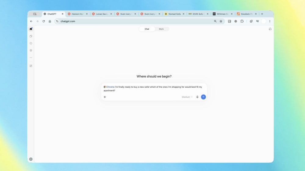 ChatGPT ara pot mirar les vostres pestanyes de Chrome per fer tasques per vosaltres