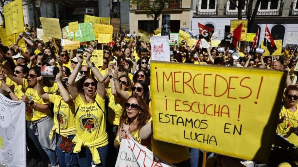 Zarzalejo diu que no prendrà cap mesura per la vaga: “No volen la pau a les aules”