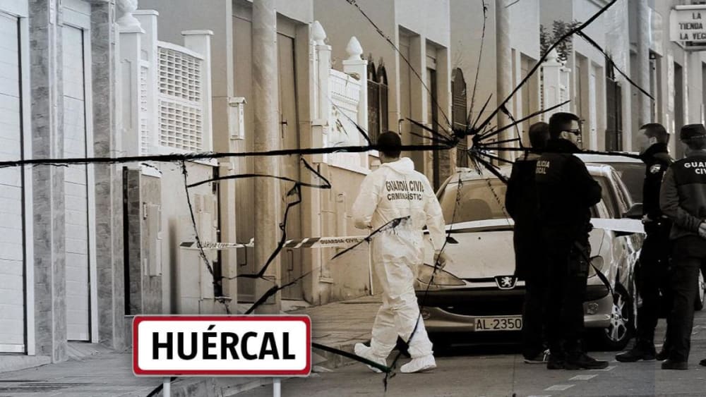 Mitjons ensangonats en Huércal