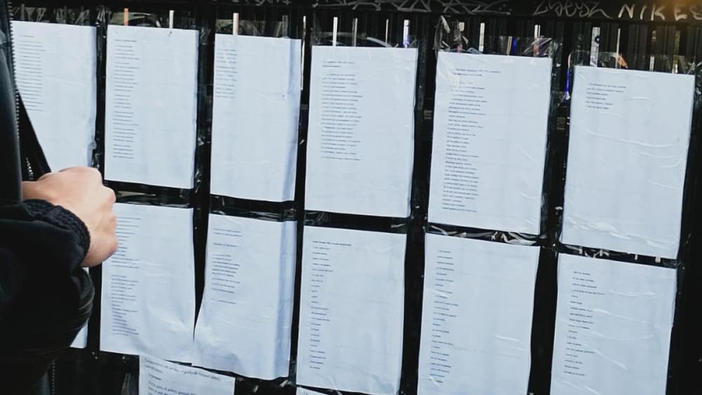 La revolució de la poesia a la Porta del Sol