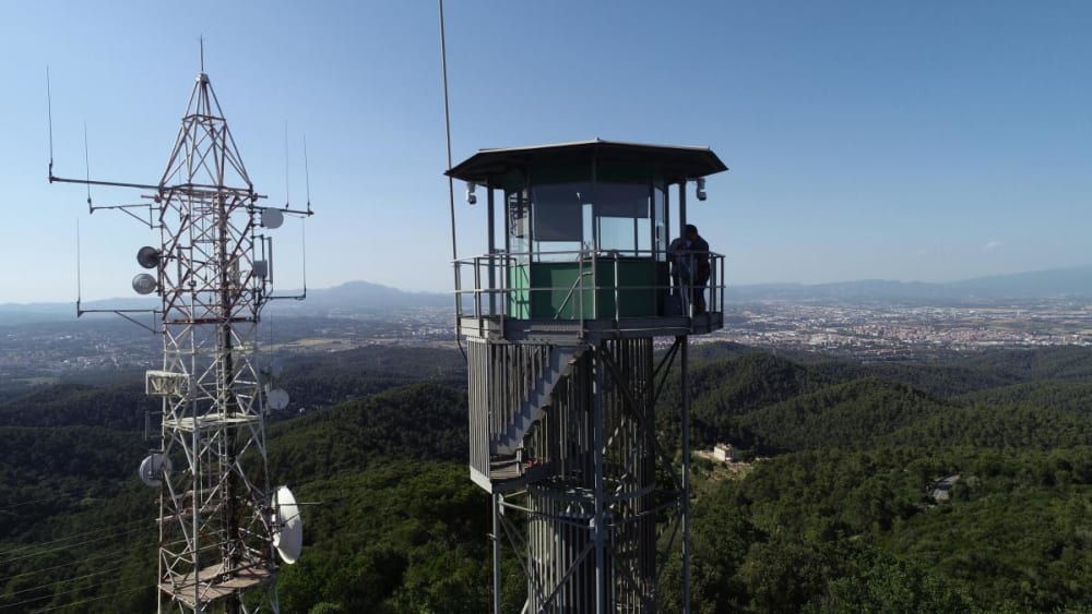Més de 1.000 columnes de fum detectades amb intel·ligència artificial en l'àrea metropolitana de Barcelona