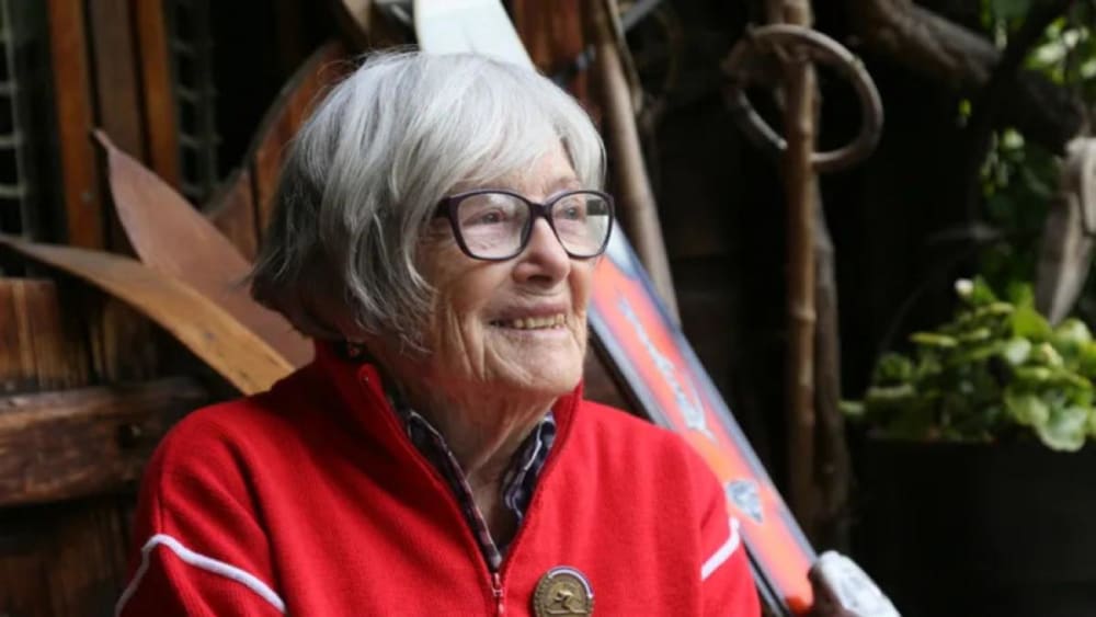 Olga Chappaz, la pionera de l'esquí que França condecora als 104 anys