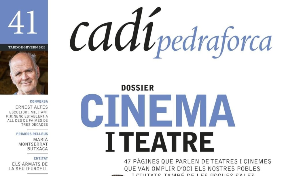 El cinema i el teatre centren el numero 41 de Cadí-Pedraforca