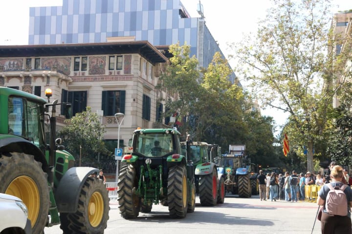 Els pagesos tornen a Barcelona per reclamar «mesures estructurals»: «Així no ens podem guanyar la vida»