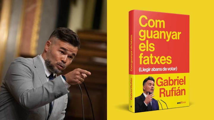 Gabriel Rufián presenta nou llibre a les portes del 29-N