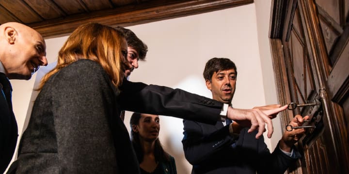 Andorra la Vella i Escaldes recuperen les claus de l'arxiu històric de Casa de la Vall