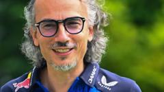 Laurent Mekies, cap d'equip de Red Bull Racing de Fórmula 1.