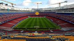 Agendència Espanya per al mundial Rugby, amb el final del Camp Nou