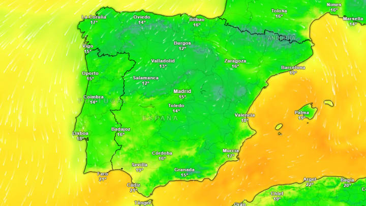 Espanya apura els últims dies de calor abans de l'arribada d'una DANA que deixarà fred el cap de setmana