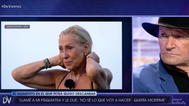 Amador Mohedano recorda el moment més dur de Rosa Benito: "Jo hauria d'haver fet moltes coses d'una altra forma"