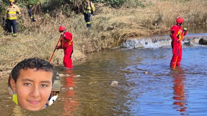 Troben un cos surant durant les labors de cerca de Rami, el nen desaparegut a Granollers