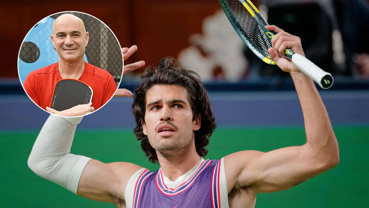 Andre Agassi, llegenda del tennis: "Carlos Alcaraz es mou com un ovni en la pista i juga com Federer, Nadal i Djokovic"