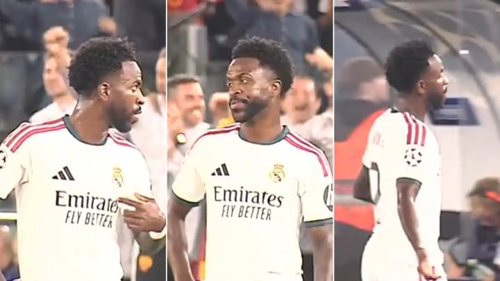 Empipament de Vinícius després del seu canvi a Roma... i Mourinho respon: "No m'agrada, però és normal"