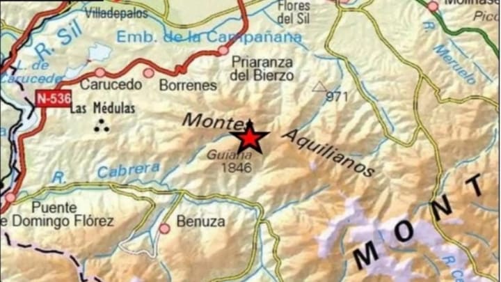 Registrat un terratrèmol de magnitud 4 en Villafranca del Bierzo