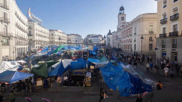 Els comerços de Madrid denuncien pèrdues estimades de "prop de 25 milions d'euros" per l'acampada a la Porta del Sol