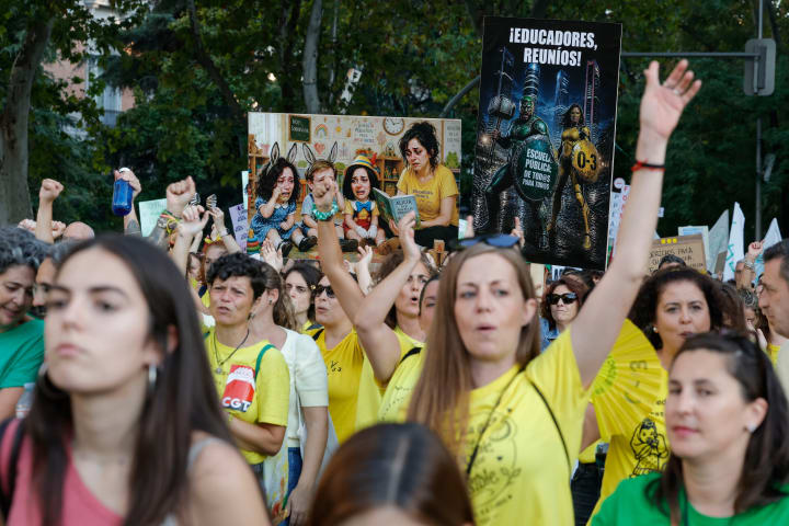 Què volen els professors de Madrid: claus de la vaga educativa indefinida