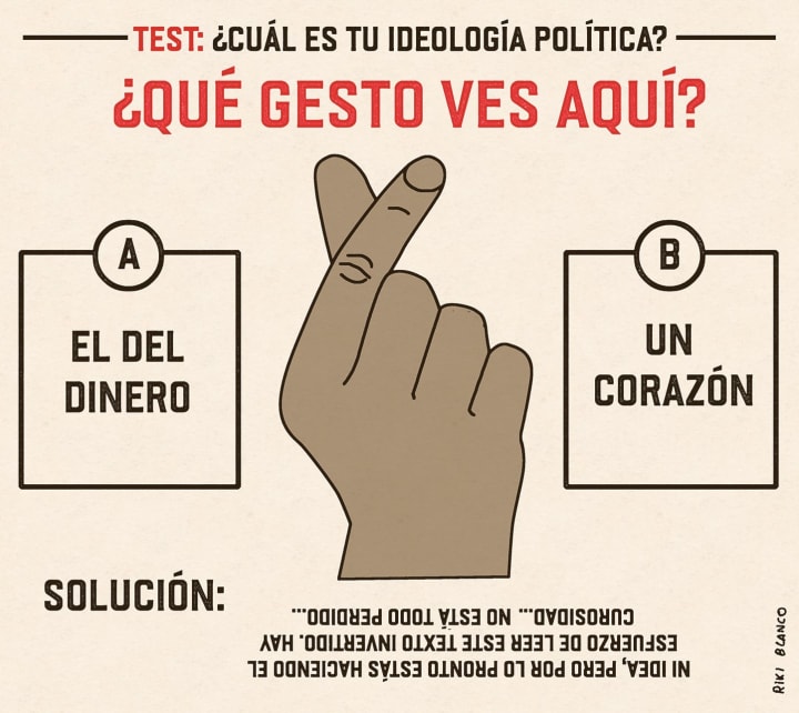 Riki Blanco: ‘test’ d'ideologia