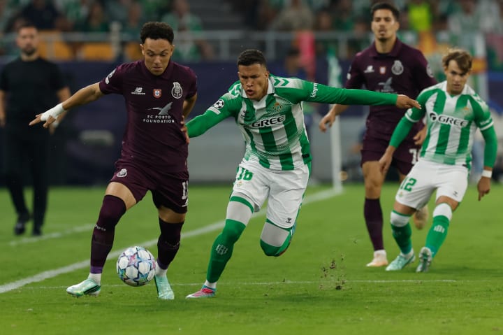 Reial Betis - Porto, el partit de la Champions League en directe | Comença el segon temps
