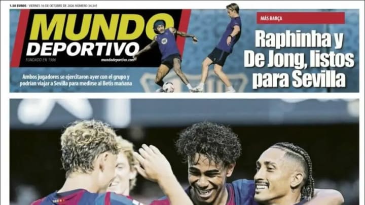 La volta de Raphinha i De Jong a l'equip acapara les portades esportives d'avui