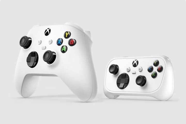 El nou comandament compacte Xbox Nano de Microsoft.