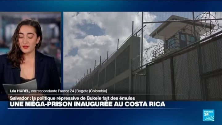 Costa Rica inaugura una méga-presó sobre el model de les del Salvador