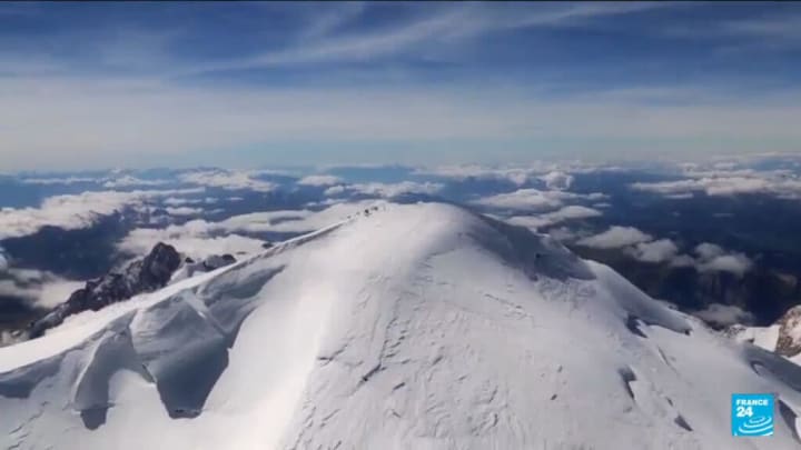 Mont Blanc gairebé dos metres més alt que en 2023