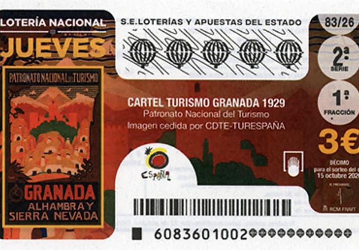Llista de premis de Loteria Nacional del dijous 15 d'octubre